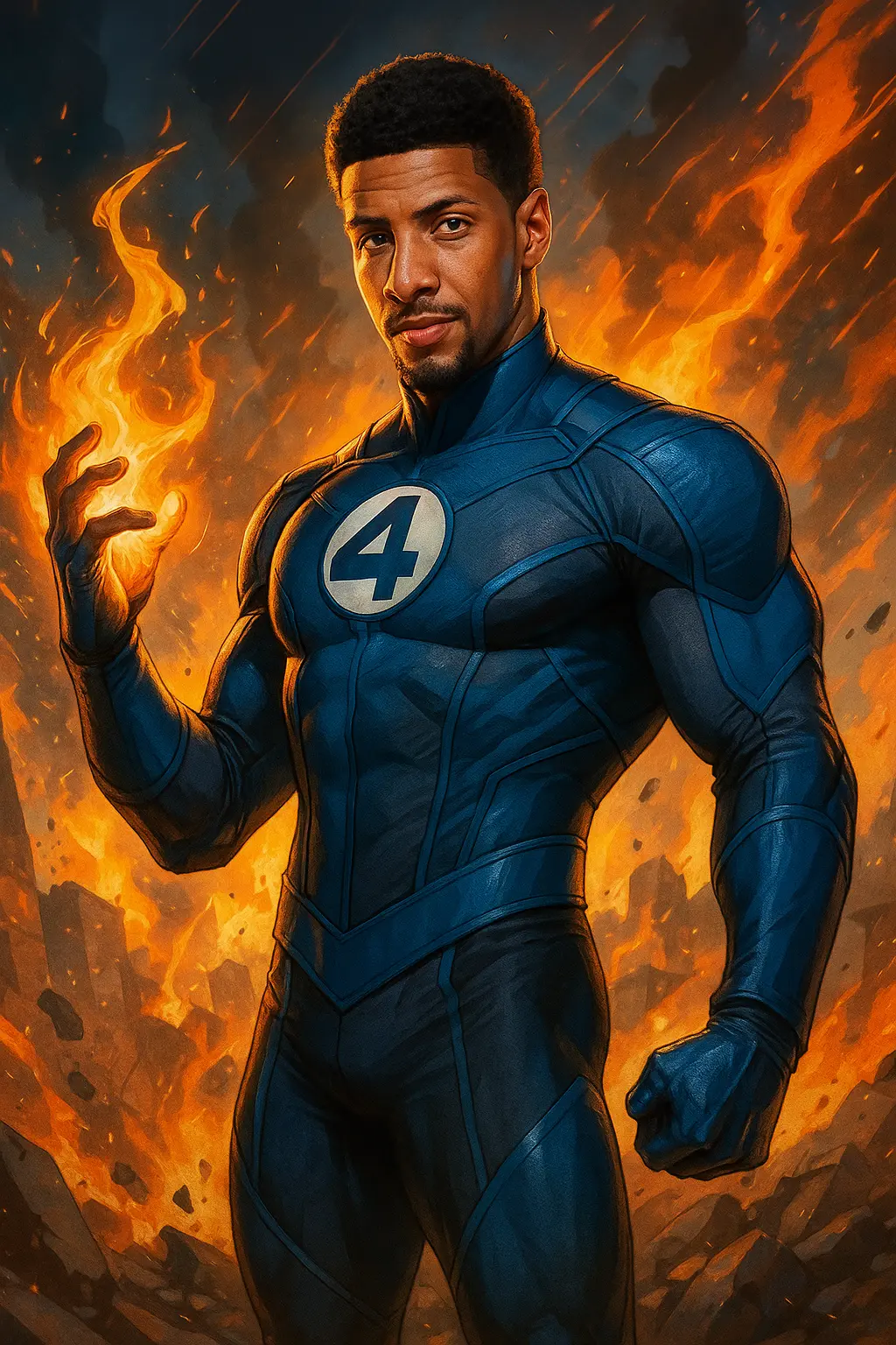 Fantastic Four style Hero Prompt